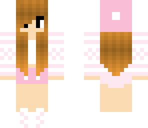 pink hat girl x3