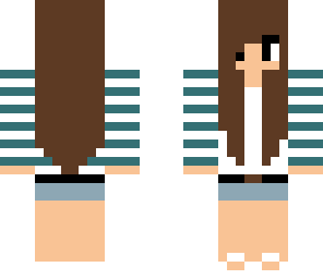 random girl striped