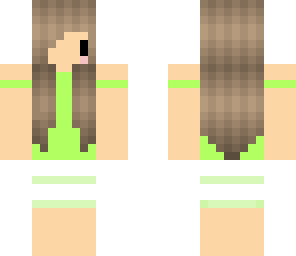 green girl swimmer edition