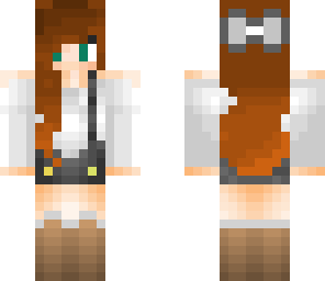 steampunk girl brunette