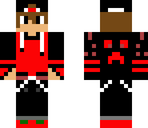 the red cool boy