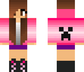 edited creeper girl