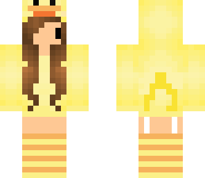 edited chibi duck skin
