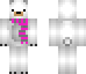 pink polar bear