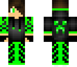 green creeper hoodie