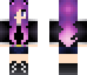 cute girl kitty midnight