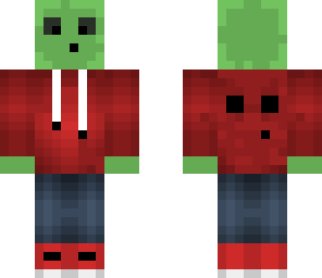 slime red hoodie