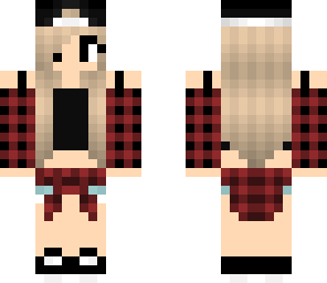 checkered red jacket
