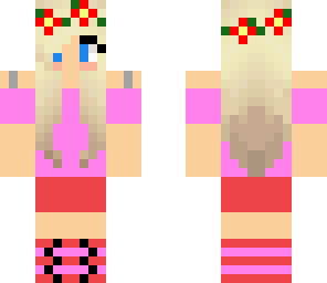 red rose girl