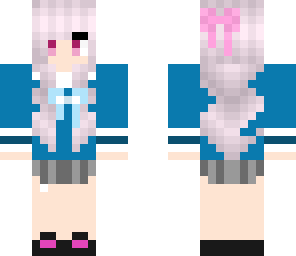 anime school girl