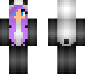 edited panda girl
