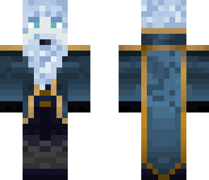 old blue man