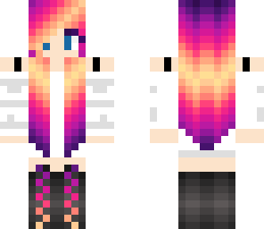 rainbow girl