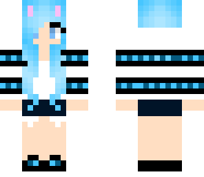 blue hair girl