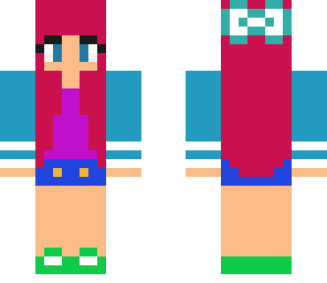 fail lots of colors girl