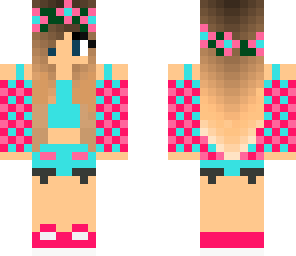 pink and blue