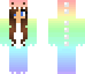 xariana23's rainbow ombre dinosuar skin
