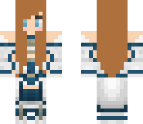 asuna with brown hair