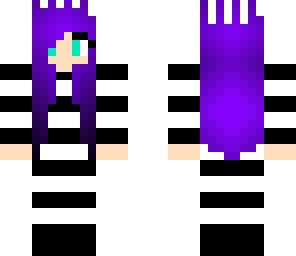purple jail girl