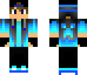 cool boy blue creeper