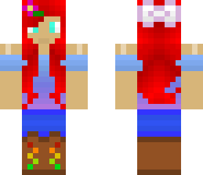 red-haired cowgirl