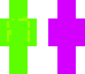 green purple
