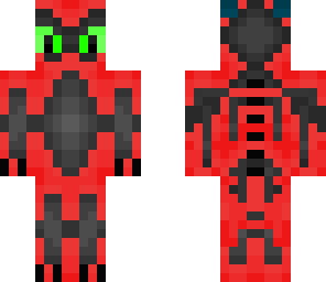 black and red