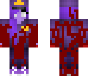bloody purple girl