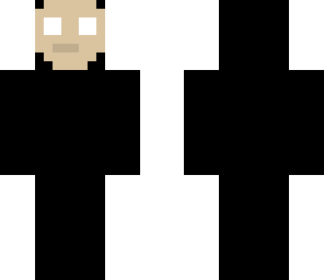 scared herobrine dark man
