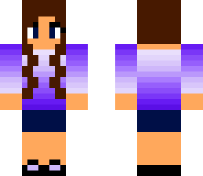 purplee girl