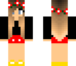 cute minnie mouse girl