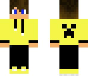 yellow shirt man