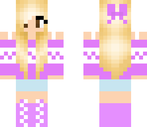 purple girl