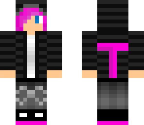 pink emo boy