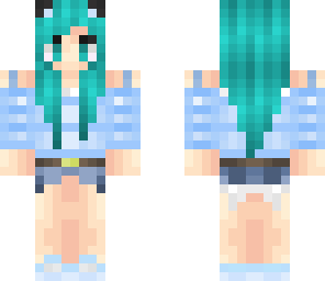 re-edited aqua girl
