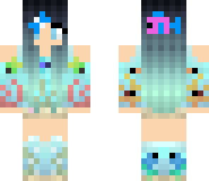 under watter girl