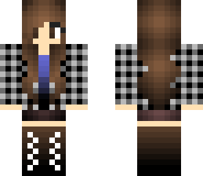 cute plaid girl