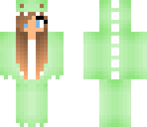 green dino girl