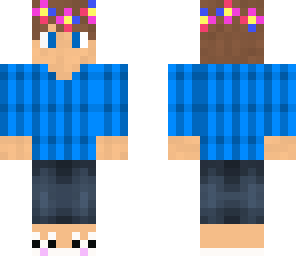 flower crown boy