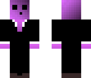 purple tux slime