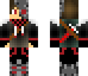 red cyborg ninja