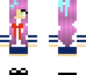 anime school girl