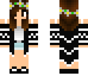 brunette female