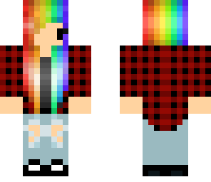 rainbow hair girl revamp 2