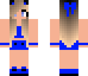 blue girl