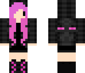 chibi puprle enderman