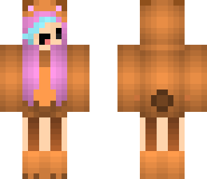 cute derp bear girl
