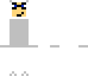 bear costume with glasses