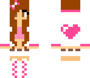 cute pink hipster girl