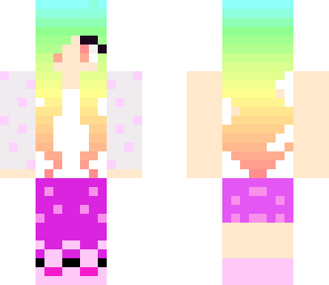 rainbow girl pj's